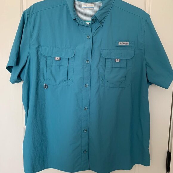 Columbia Women's PFG Bahama Short Sleeve Shirt - Picture 1 of 2